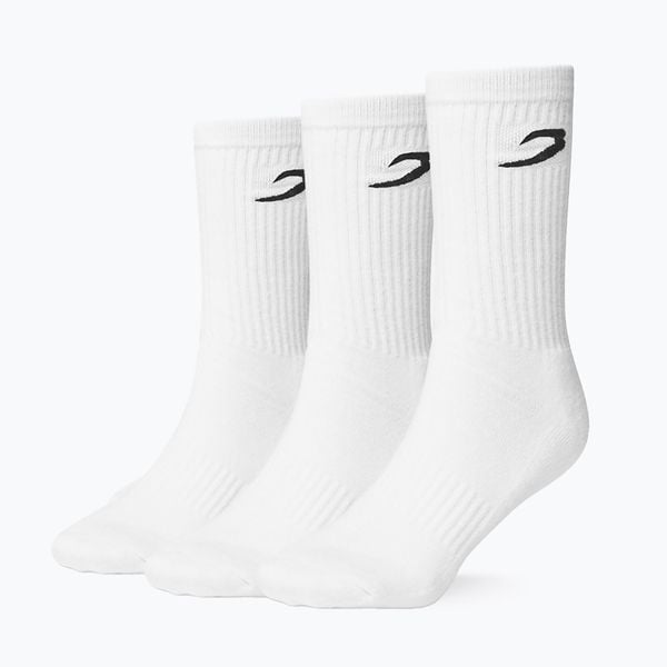 Skarpety męskie BOXRAW Crew 3. Białe skarpety męskie BOXRAW, bez wzorów, z bawełny. Za 79.99 zł.