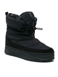 Pepe Jeans Śniegowce PLS31503 Czarny. Czarne kozaki damskie Pepe Jeans, z jeansu. Za 669.99 zł.