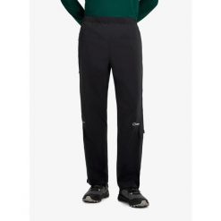Spodnie przeciwdeszczowe męskie Berghaus Pacsmart 2.5l Pant Am. Czarne spodnie sportowe męskie Berghaus, na lato, l, bez wzorów, trekkingowe. Za 566.49 zł.