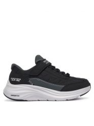 Skechers Sneakersy Contour Foam - Cozy Fit 404200L Czarny. Czarne buty sportowe chłopięce Skechers, bez wzorów, ze skóry, bez zapięcia. Za 269.99 zł.