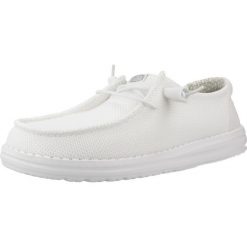 HEYDUDE Damskie Mokasyny Wendy Stretch Sox. Białe mokasyny damskie Hey dude, z materiału. Za 270.45 zł.