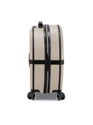 Semi Line Walizka średnia T5674-3 Złoty. Żółte walizki męskie Semi-line, bez wzorów, z tworzywa sztucznego, średnie. Za 279.99 zł.