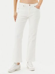 Wrangler Jeansy 112362665 Biały Bootcut Fit. Białe jeansy damskie Wrangler. Za 239.99 zł.