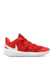 Nike Buty halowe Zoom Hyperspeed Court CI2964 610 Czerwony. Czerwone buty sportowe męskie Nike, z materiału, bez zapięcia. Za 239.99 zł.