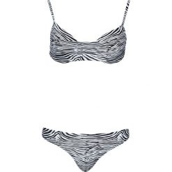 Bikini "Zebra Rocks" w kolorze czarno-białym. Białe bikini damskie marki Ocean Blue Swimwear, bez wzorów. W wyprzedaży za 94.95 zł.