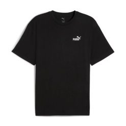 T-Shirt Puma Luźny T-Shirt Z Małym Logo Nr 1 Dorośli. Czarne t-shirty męskie Puma, l, bez wzorów, z bawełny, klasyczne, bez kołnierzyka. Za 154.99 zł.