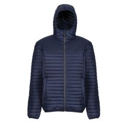 Męska Ocieplana Kurtka Z Recyklingu. Niebieskie kurtki męskie Regatta, m, bez wzorów, z puchu, sportowe, bez kaptura. Za 382.99 zł.