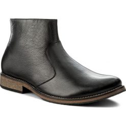 Kozaki LANQIER - 35A706 Czarny. Czarne kozaki męskie Lanqier, z materiału. W wyprzedaży za 239.00 zł.
