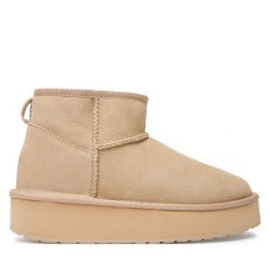 Śniegowce EMU Australia. Brązowe śniegowce i trapery damskie Emu Australia. Za 579.99 zł.