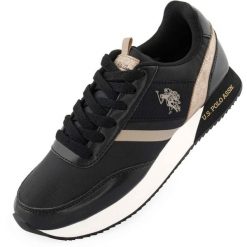 Obuwie damskie USA Polo Assn. Trampki Czarne. Czarne trampki i tenisówki damskie U.S. Polo Assn., bez wzorów, eleganckie, bez zapięcia. Za 276.99 zł.