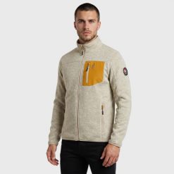 Kurtka trekkingowa polarowa męska Dante rozpinana. Zielone kurtki męskie Aulp, m, bez wzorów, z dzianiny, trekkingowe. Za 299.99 zł.