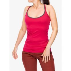 Top wspinaczkowy damski Ocun Corona Top. Czerwone koszulki sportowe damskie Ocun, m, bez wzorów, sportowe, bez kołnierzyka. Za 125.99 zł.