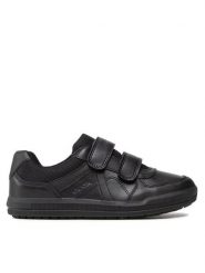 Geox Sneakersy J Arzach B. E J844AE 05443 C9999 D Czarny. Czarne trampki i tenisówki chłopięce Geox, bez wzorów, ze skóry, bez zapięcia. Za 379.99 zł.