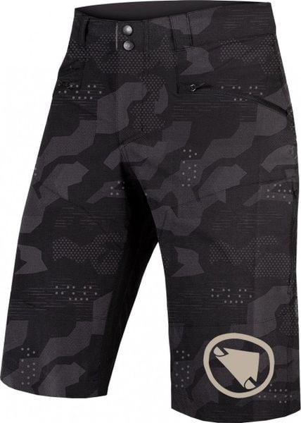 Szorty Endura SingleTrack II. Czarne szorty męskie ENDURA, l, bez wzorów, z materiału, klasyczne. Za 359.99 zł.