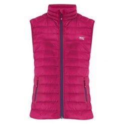 Damska kurtka bez rękawów Mac In A Sac Alpine. Czerwone kurtki damskie Mac In A Sac, bez wzorów, bez kaptura. Za 394.00 zł.