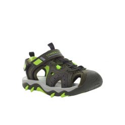 Sandały chłopięce LUMBERJACK BENJAMIN. Zielone sandały chłopięce Lumberjack, z meshu, bez zapięcia. Za 149.99 zł.