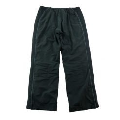 Spodnie dresowe męskie Y2K z bocznymi lampasami. Czarne spodnie sportowe męskie Reebok, l, bez wzorów, z dresówki, na fitness i siłownię. Za 124.96 zł.