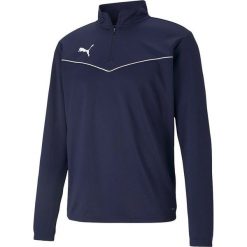 Puma Bluza męska Puma teamRISE 1 4 Zip Top Peacoat-Pu granatowa 657394 06 XL. Bluzy męskie Puma, m, bez wzorów, bez kaptura. Za 136.85 zł.