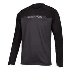 Longsleeve rowerowy męski Endura MT500 Burner. Czarne buty sportowe męskie ENDURA, l, bez wzorów, bez kołnierzyka, bez ramiączek, rowerowe. Za 269.99 zł.
