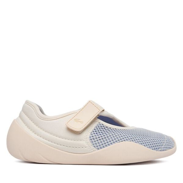 Baleriny Lacoste. Brązowe baleriny damskie Lacoste, bez wzorów, bez obcasa. Za 455.99 zł.