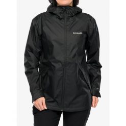 Kurtka przeciwdeszczowa damska Columbia Inner Limits III Jacket. Czarne kurtki damskie Columbia, bez wzorów, bez kaptura, trekkingowe. Za 495.05 zł.