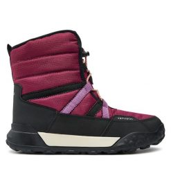 Śniegowce Geox. Czerwone śniegowce dziewczęce Geox, bez zapięcia. Za 269.99 zł.