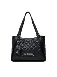 LOVE MOSCHINO Torebka JC4206PP0MLA000 Czarny. Czarne torebki do ręki damskie Love Moschino, bez wzorów, ze skóry, bez dodatków. Za 1,029.00 zł.