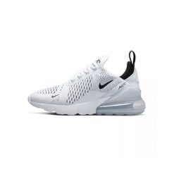 Buty do chodzenia damskie Nike Wmns Air Max 270. Białe obuwie sportowe damskie Nike, bez wzorów, z gumy, trekkingowe, nike air max. Za 689.10 zł.