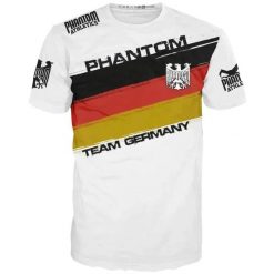 T-shirt Phantom Athletics Evo Germany. Białe t-shirty męskie PHANTOM ATHLETICS, m, bez wzorów, z materiału, sportowe, bez kołnierzyka. Za 225.00 zł.
