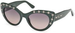 Guess Okulary przeciwsłoneczne damskie kocie oko GU00163 96B 54. Okulary przeciwsłoneczne damskie Guess. Za 164.99 zł.