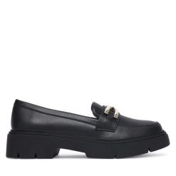 Loafersy Aldo. Czarne mokasyny damskie Aldo. Za 299.99 zł.