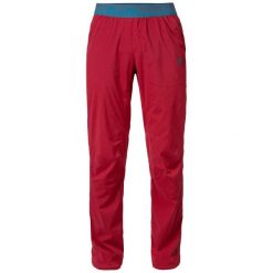 Spodnie Rafiki Drive. Czerwone spodnie sportowe męskie Rafiki, bez wzorów, wspinaczkowe. W wyprzedaży za 397.50 zł.