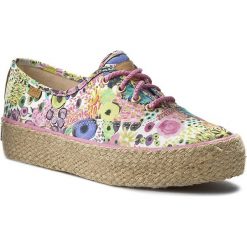 Espadryle KEDS - Triple Liberty WF54719 Floral Pink. Różowe espadryle damskie Keds, z gumy. W wyprzedaży za 229.00 zł.