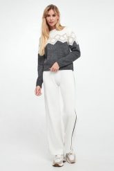 Sweter damski z wełną LIU JO. Swetry damskie Liu Jo, s, bez wzorów, z wełny, bez kołnierzyka, bez ramiączek, bez kaptura. Za 719.00 zł.