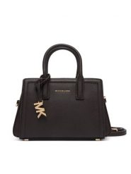 MICHAEL Michael Kors Torebka Laila 32F5G9IC0L Brązowy ciemny. Brązowe torebki do ręki damskie MICHAEL Michael Kors, bez wzorów, ze skóry, bez dodatków. Za 1,019.00 zł.