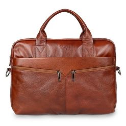 Torba skórzana na laptopa Pavone Nero Palermo 2485 BR. Brązowe torby na laptopa męskie Pavone Nero, bez wzorów, z materiału. Za 969.99 zł.
