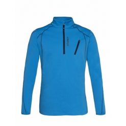 Polar z zamkiem błyskawicznym 1/4 Protest Humans. Niebieskie bluzy męskie Protest, na zimę, bez wzorów, z polaru, bez kaptura. Za 258.50 zł.