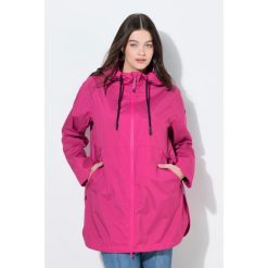 Damskie Lekka kurtka funkcyjna HYPRAR wodoodporna trapezowy krój kaptur. Czerwone kurtki damskie Ulla Popken, plus size, bez wzorów, z materiału, bez kaptura. Za 639.99 zł.