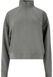Bluza damska Endurance Jade. Niebieskie bluzy sportowe damskie Endurance, bez wzorów, z poliesteru, bez kaptura, na fitness i siłownię. Za 238.00 zł.