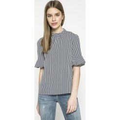 Vero Moda - Top Nicky. Niebieskie t-shirty damskie Vero Moda, m, bez wzorów, z poliesteru, casualowe, bez kołnierzyka. W wyprzedaży za 39.90 zł.