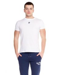 Męska koszulka z krótkim rękawem Real Boxing. Szare koszulki sportowe męskie LEONE 1947 APPAREL, l, bez wzorów, z bawełny, bez kołnierzyka, bez ramiączek, na fitness i siłownię. Za 42.06 zł.
