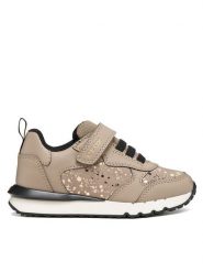 Geox Sneakersy J Fastics Girl J46GZB 0BCBL C5M2X S Beżowy. Brązowe buty sportowe dziewczęce Geox, bez wzorów, ze skóry, bez zapięcia. Za 249.99 zł.