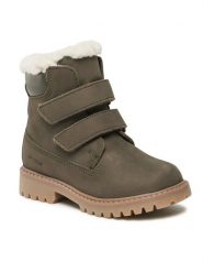Lasocki Kids Trapery CI12-ASPEN-02 Khaki. Brązowe buty zimowe chłopięce Lasocki Kids, bez wzorów, z nubiku, bez zapięcia. Za 199.99 zł.