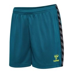 Szorty damskie Hummel Authentic PL. Niebieskie szorty sportowe damskie Hummel, s, bez wzorów, sportowe. Za 131.00 zł.