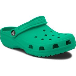 Klapki CROCS - Classic 10001 Tropical Teal. Zielone klapki damskie Crocs, z materiału. W wyprzedaży za 139.00 zł.