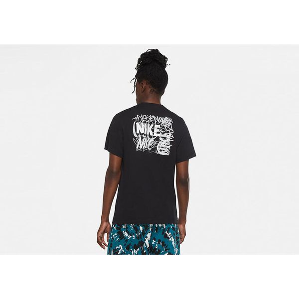 Koszulka męska nike exploration series brooklyn basketball tee black. Czarne koszulki sportowe męskie Nike, m, bez wzorów, bez kołnierzyka, bez ramiączek, do biegania. Za 129.00 zł.