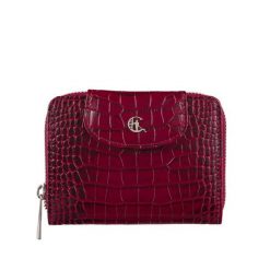 Portfel damski Canaletto croco RFID PD1266s162. Brązowe portfele damskie bez wzorów, ze skóry. Za 171.00 zł.