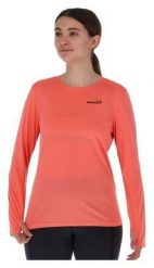 Bluza do biegania damska Inov-8 Performance Long Sleeve. Brązowe bluzy damskie Inov-8, s, bez wzorów, z materiału, bez kaptura, do biegania. Za 98.99 zł.