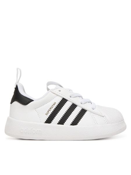 Adidas Originals Sneakersy Superstar 360 I JS0720 Biały. Białe buty sportowe dziewczęce adidas Originals, bez wzorów, ze skóry, bez zapięcia. Za 219.99 zł.