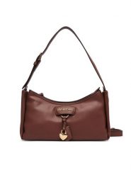 LOVE MOSCHINO Torebka Charmy JC4159PP1PL1320A Brązowy. Brązowe torebki do ręki damskie Love Moschino, bez wzorów, ze skóry, bez dodatków. Za 949.99 zł.